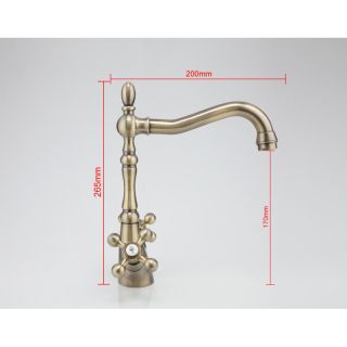 Смеситель для кухни Frap F4219-1 бронза